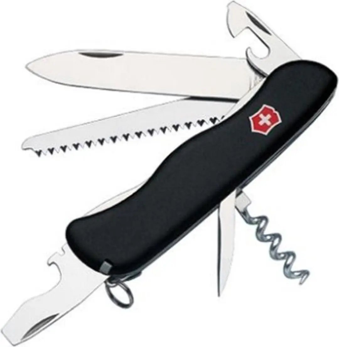 Victorinox Forester Zakmes - 12 Functies - Zwart