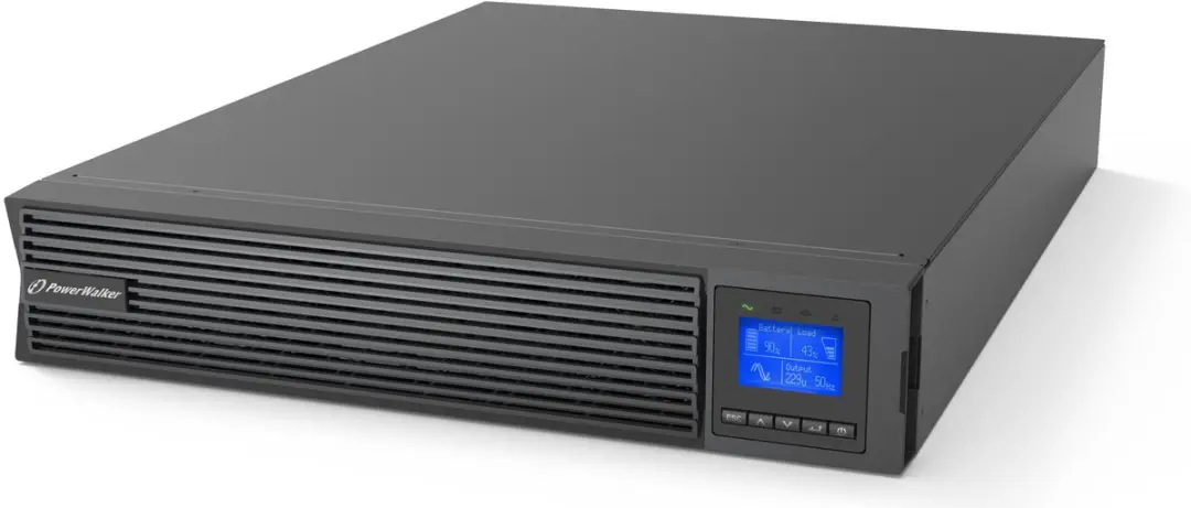 PowerWalker DS-UPS-VFI3000ICR-IoT Rack UPS 3000VA - Zwart