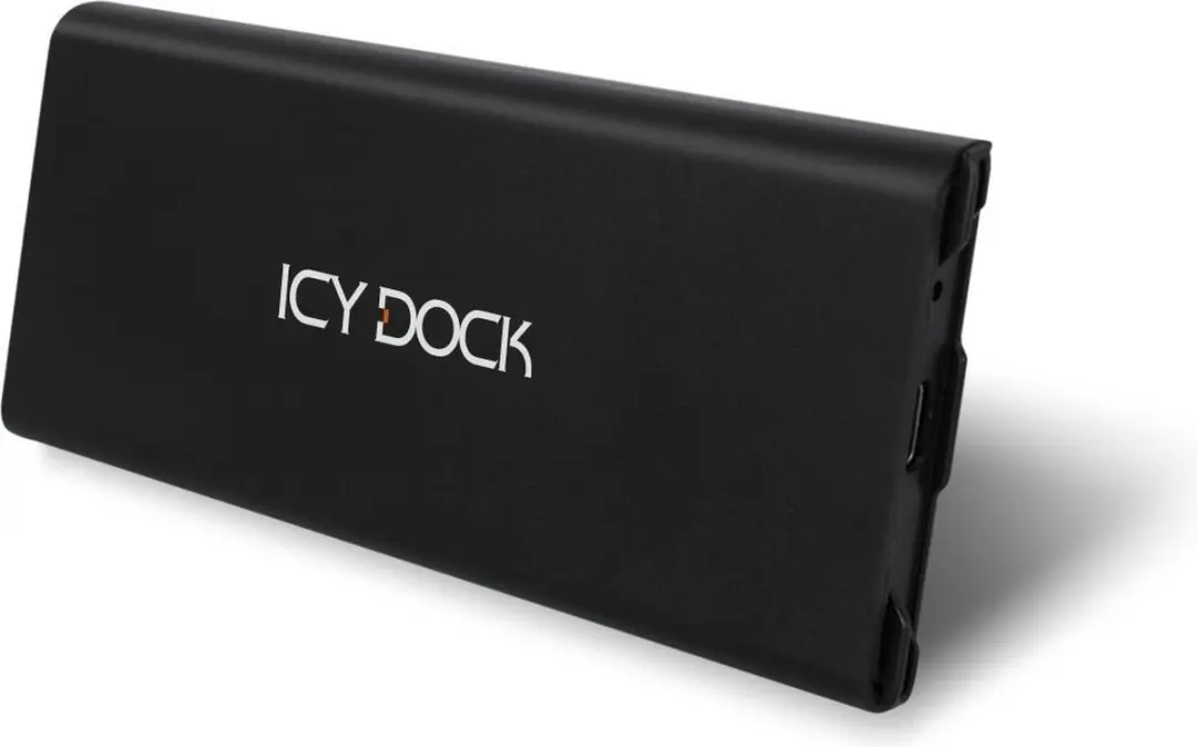 Icy Dock MB861U31-1M2B M.2 SSD Behuizing - Zwart