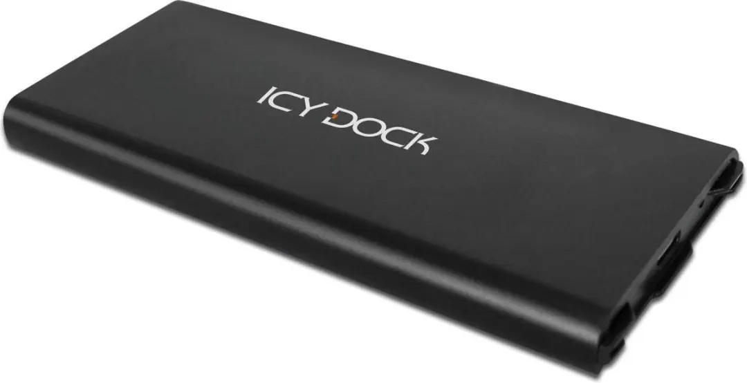 Icy Dock MB861U31-1M2B M.2 SSD Behuizing - Zwart