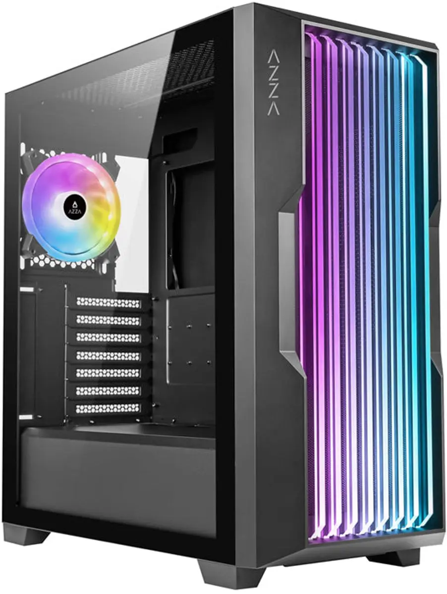 Azza Guardian Glass Midi Tower CSAZ-520BG