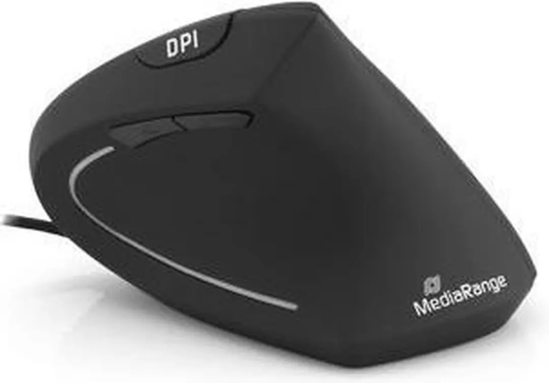 MediaRange MROS230 Muis - 2400 DPI - Zwart