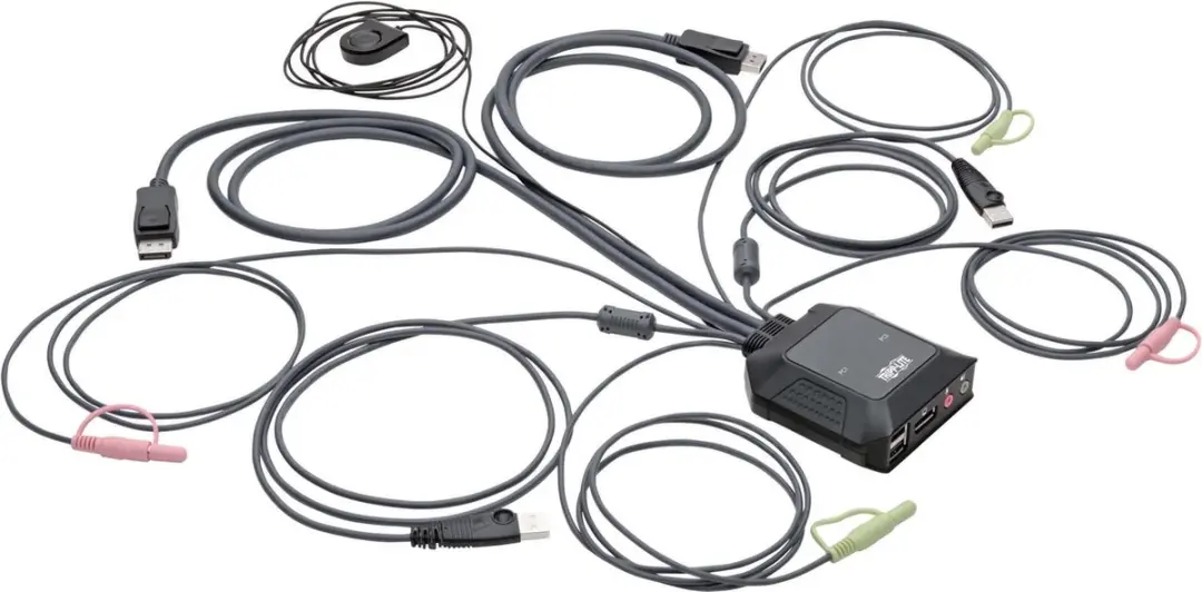 Tripp Lite B032-DPUA2 KVM Switch 2 Poorten DisplayPort
