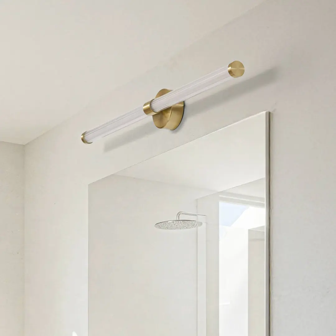 Lucande Wandlamp CCT 1 Licht - Goud/Wit