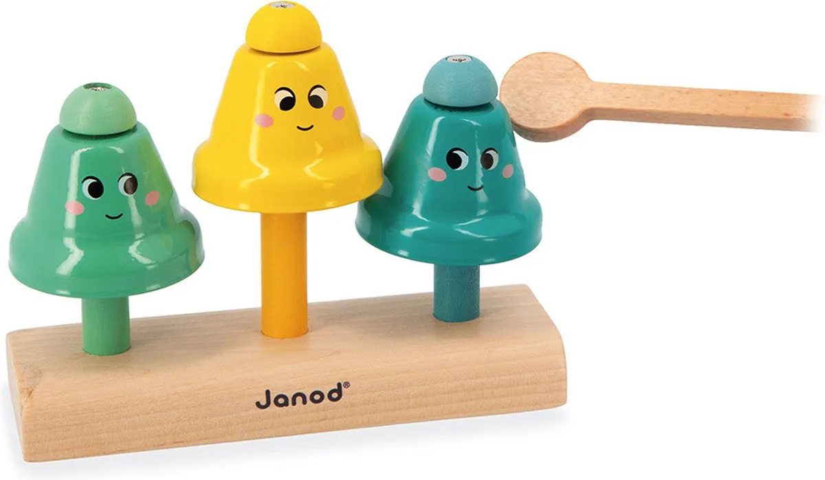 Janod Box 24 Maanden Concentratie Speelset 370021 - 4 Stuks