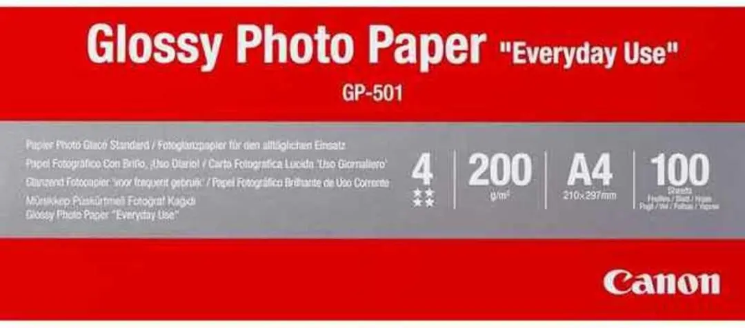 Canon GP-501 Fotopapier A4 200g/m² - 100 Vel - afbeelding 6 van 6