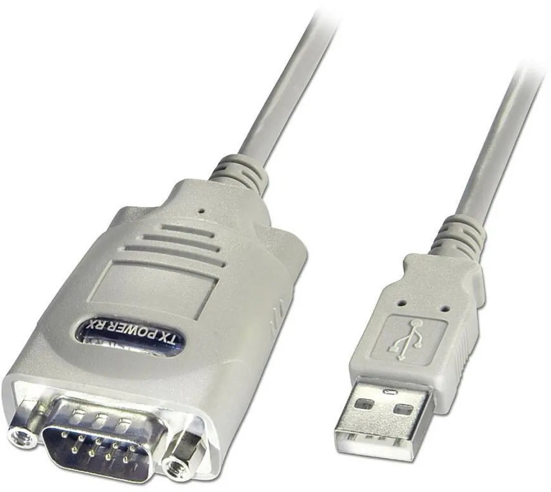 Lindy USB 1.1 Serieel Converter 42844 - 1m - Grijs