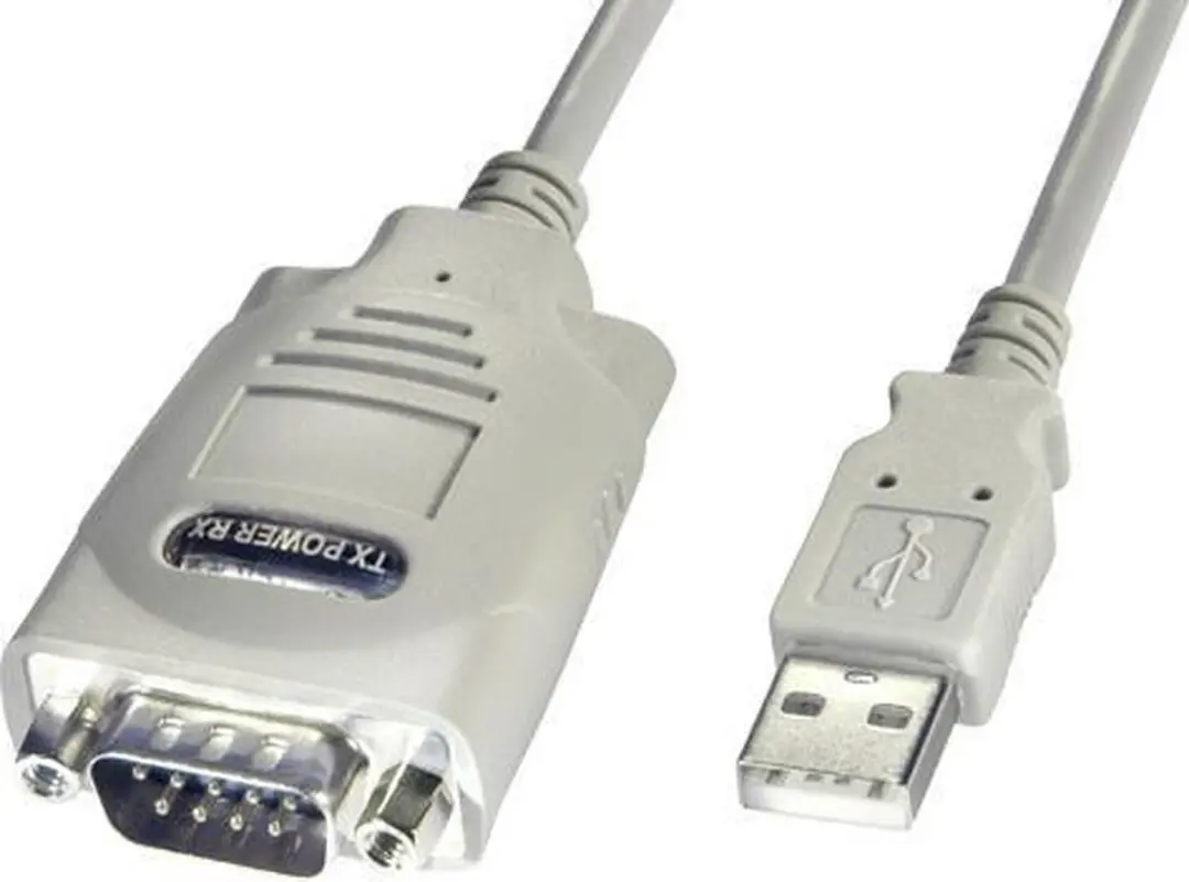 Lindy USB 1.1 Serieel Converter 42844 - 1m - Grijs