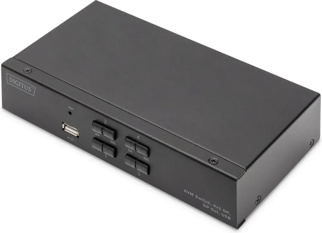 Digitus DS-12891 KVM-switch Zwart