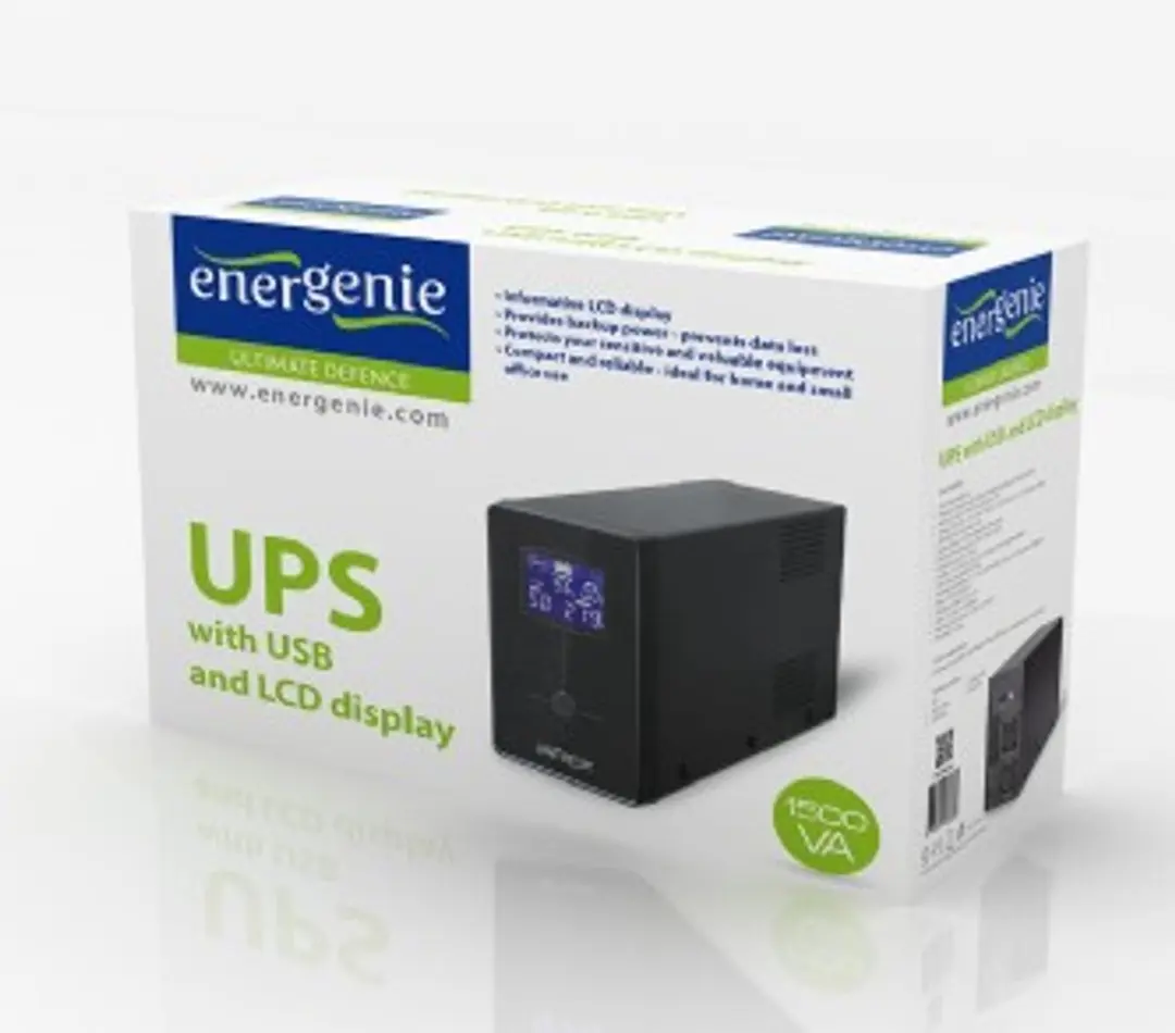 Energenie EG-UPS-034 UPS 900W - Zwart