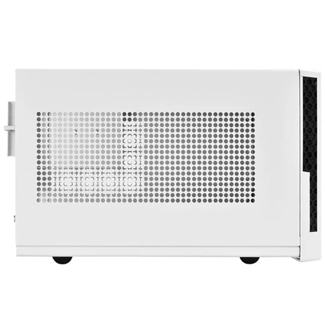 SilverStone SG13 Mini Tower - Zwart/Wit