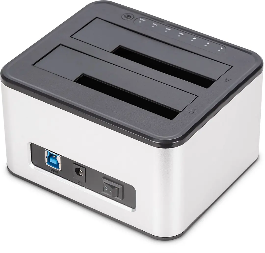 Digitus DA-71540-2 USB-A 3.0 SATA Kopieerstation 2.5" - Kleurloos