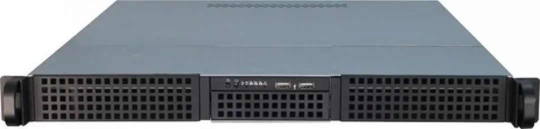Inter-Tech IPC 1U-10255 Rack - 9x 2.5" 3x 3.5" - Zwart
