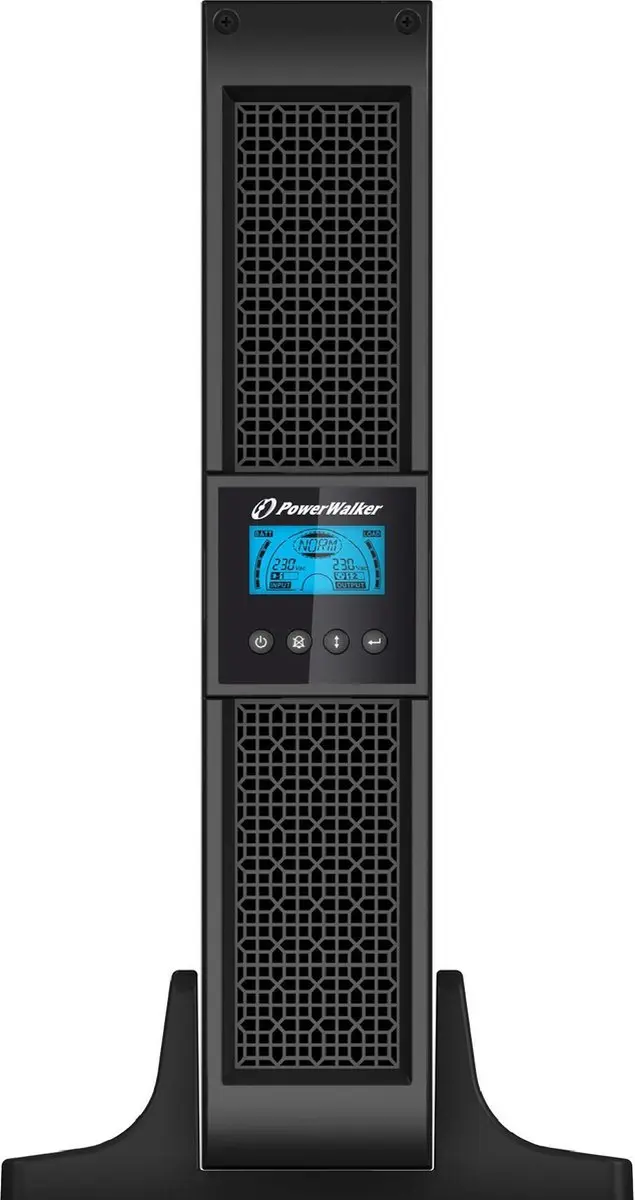 PowerWalker VI 3000RT LCD UPS 2700W - Zwart