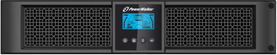 PowerWalker VI 3000RT LCD UPS 2700W - Zwart