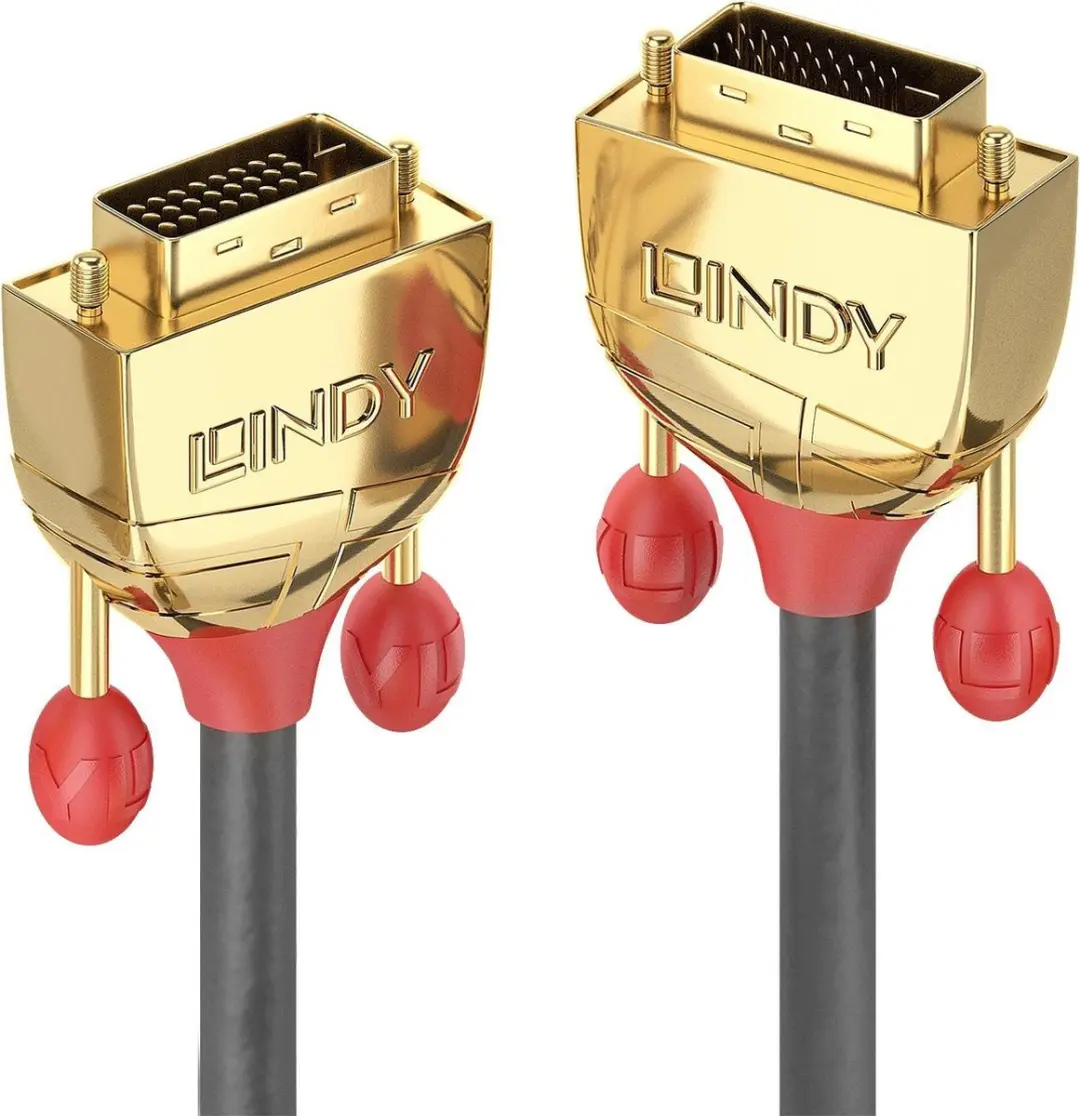 Lindy 36204 DVI-kabel DVI-D 5m