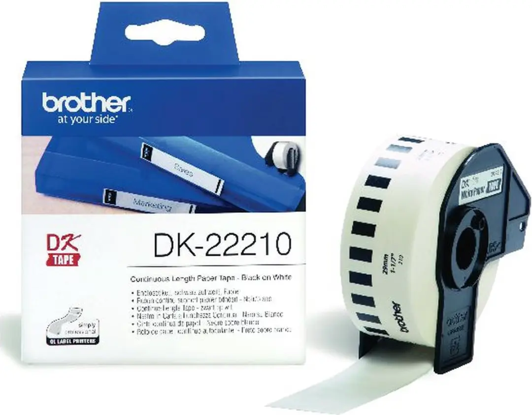 Brother Doorlopende papiertape 29 mm