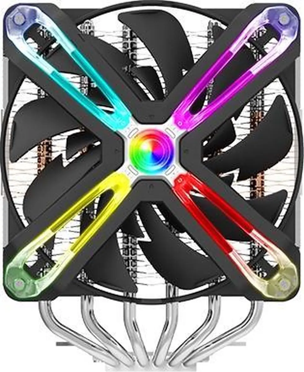 Zalman CNPS20X CPU-koeler - 2x 140mm RGB ventilatoren