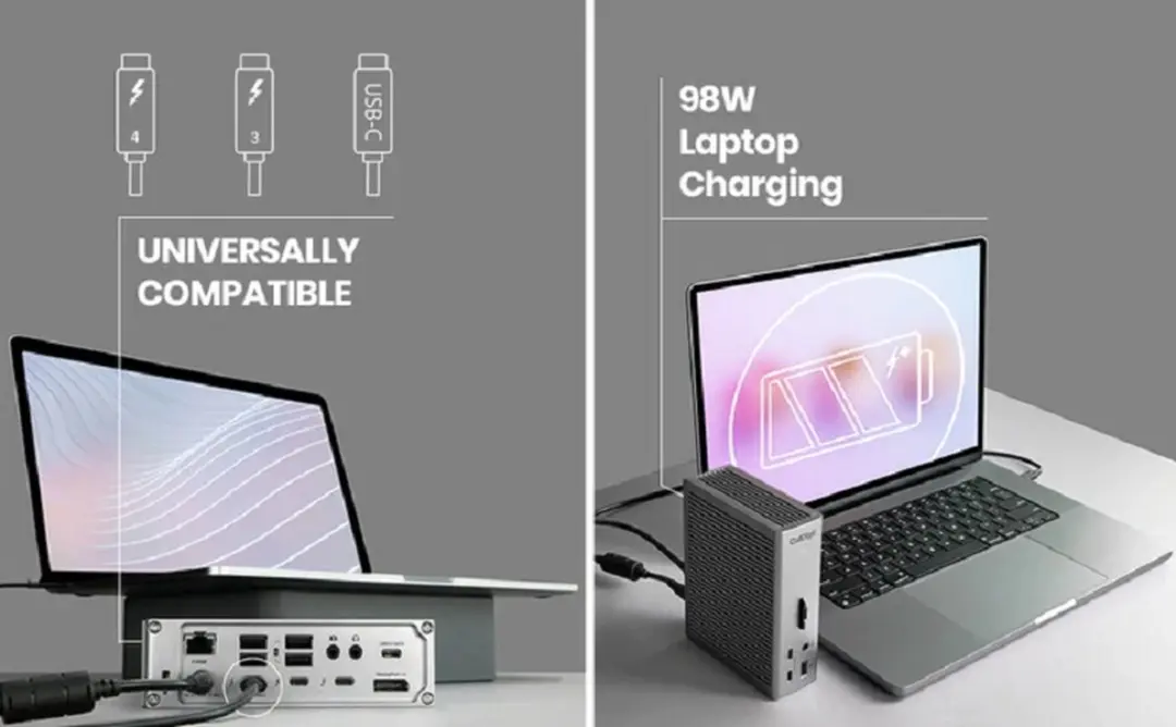 CalDigit TS4 Thunderbolt Station - Grijs