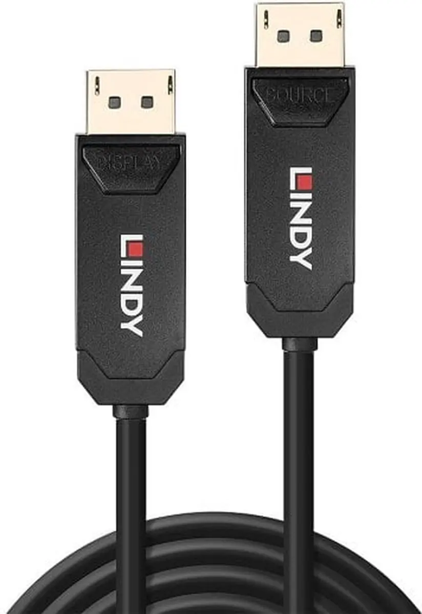 Lindy 38523 DisplayPort Kabel 10m - Zwart