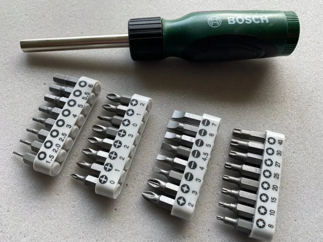 Bosch Schroevendraaierset Ratel 32-delig