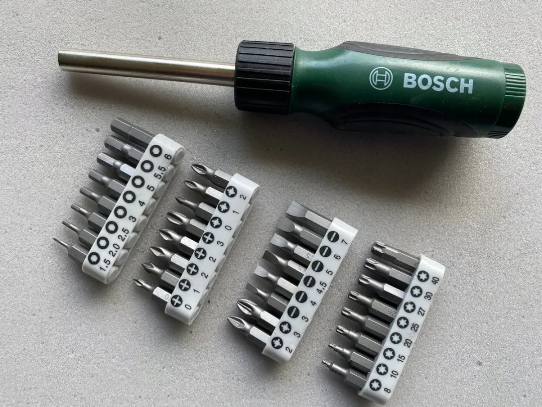 Bosch Schroevendraaierset Ratel 32-delig