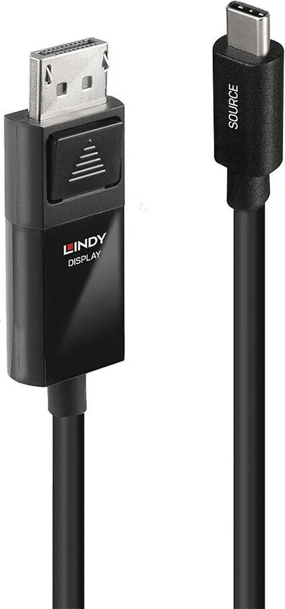 Lindy 43341 USB Type-C naar DisplayPort Adapter 1m