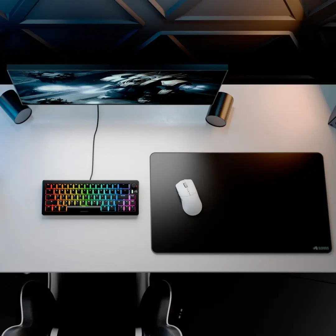 Glorious Gaming GLO-MP2-CLTH-STC-XLE-BLK Muismat - Zwart