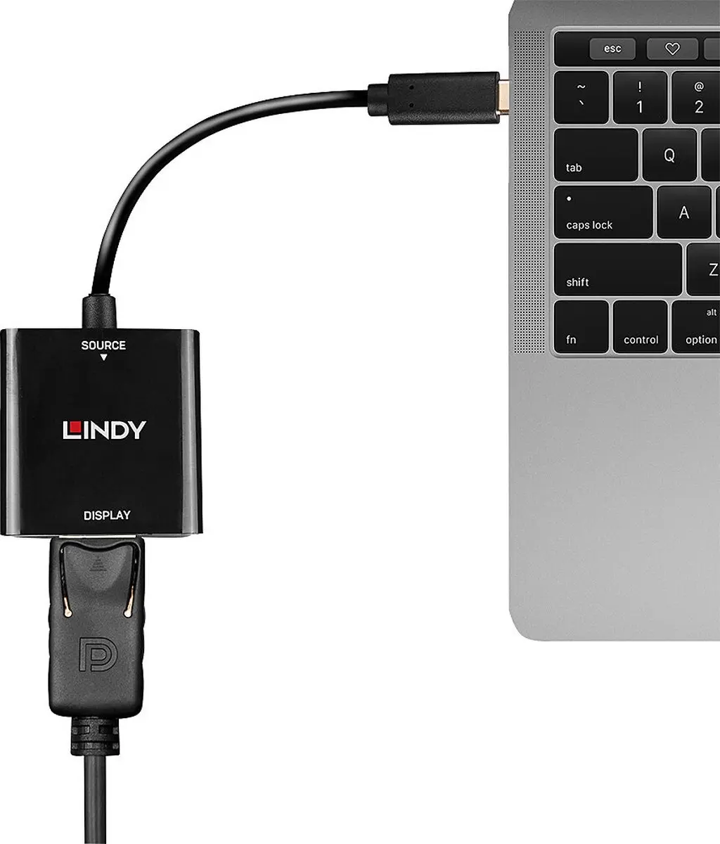 Lindy USB Adapter 43269 - 21cm - Zwart