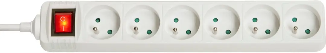 Lindy 73126 Power Uitbreiding 6x 3680W - Wit