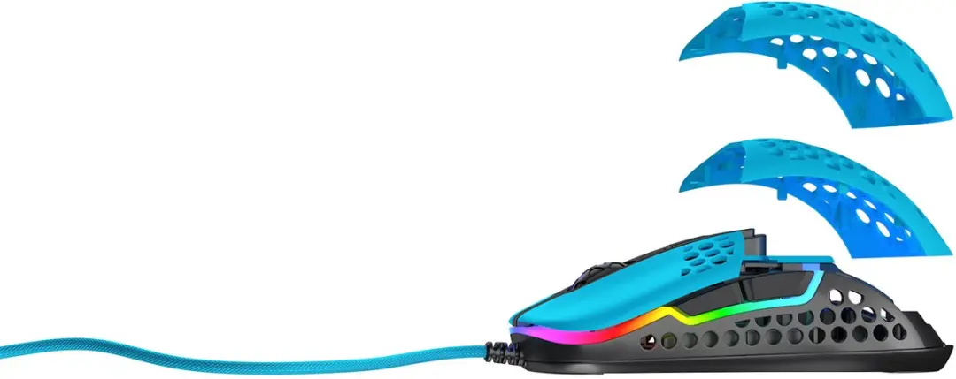 Xtrfy M42 Ultra Light Gaming Muis - Blauw