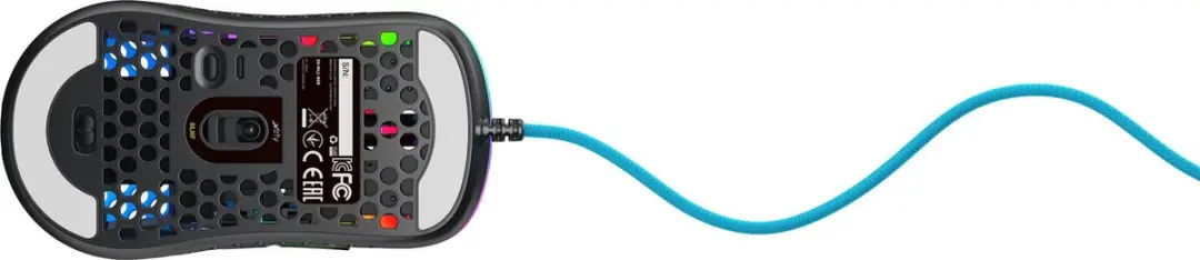 Xtrfy M42 Ultra Light Gaming Muis - Blauw - afbeelding 6 van 6