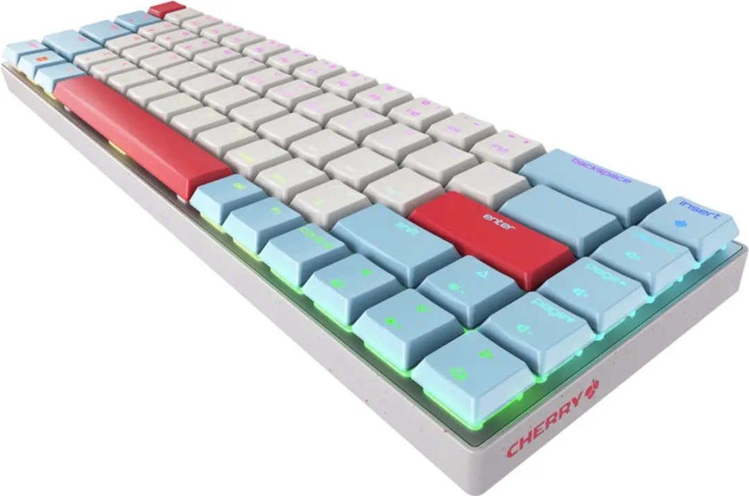 Cherry MX-LP 2.1 G80-3860LVAUS-0 Compact Wireless Toetsenbord - Wit
