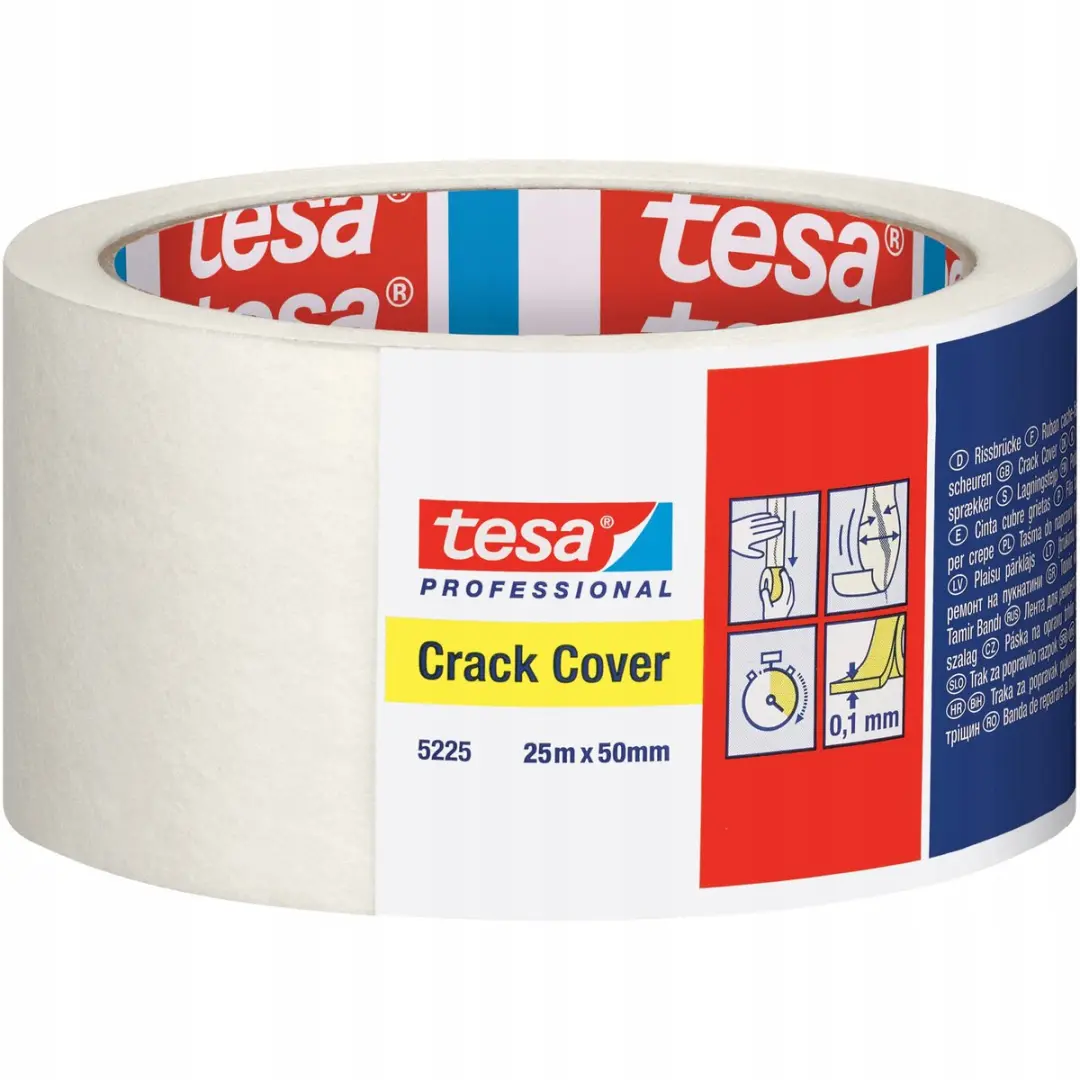 Tesa Crack Cover Non-Woven Tape 50mm x 25m