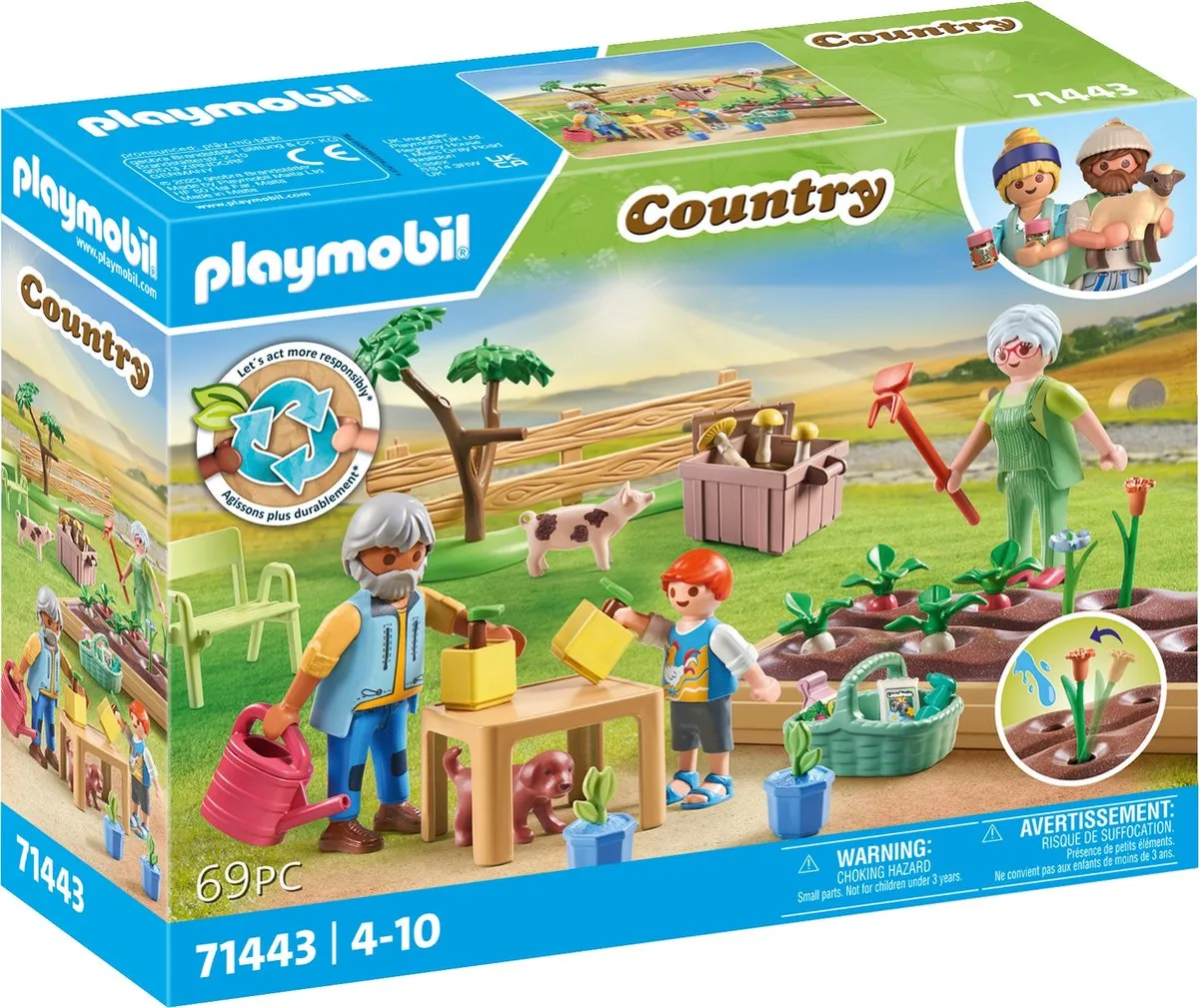 Playmobil Country Idyllische Moestuin 71443