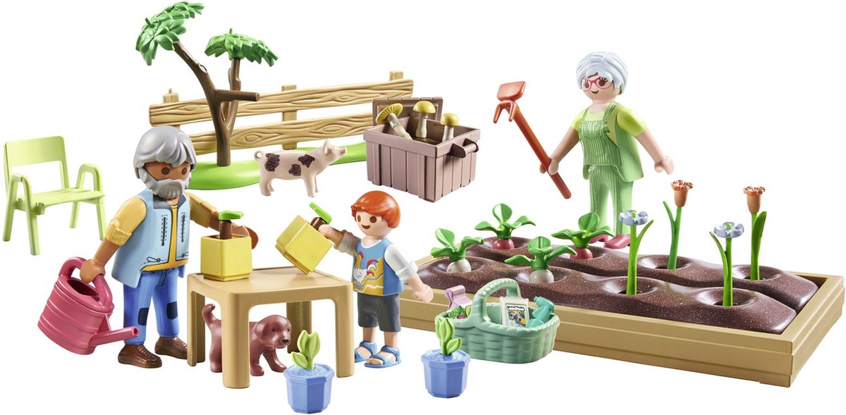 PLAYMOBIL Country Idyllische moestuin bij de grootouders - 71443