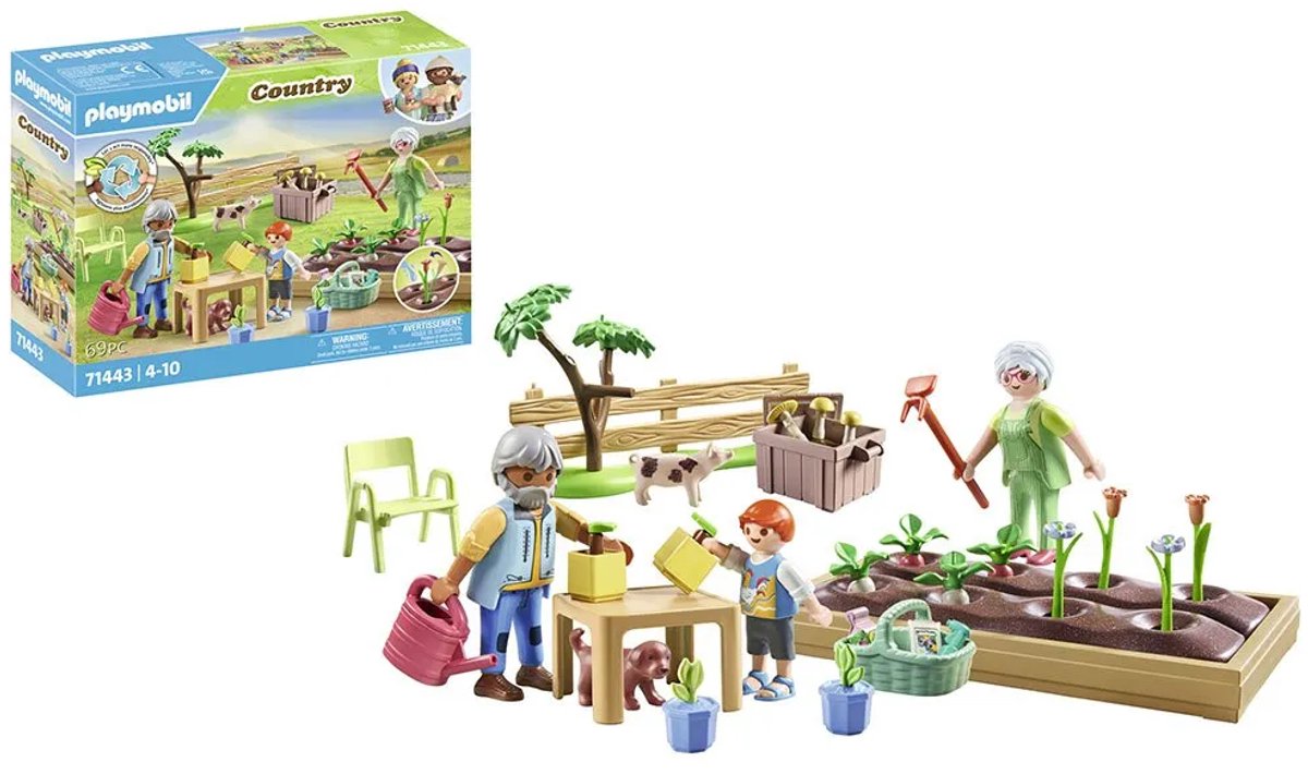 PLAYMOBIL Country Idyllische moestuin bij de grootouders - 71443