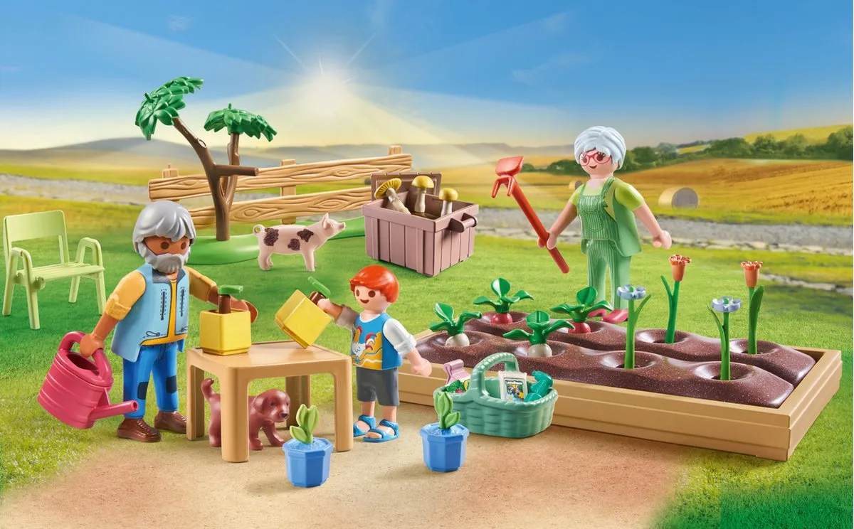 Playmobil Country Idyllische Moestuin 71443 - Multicolor