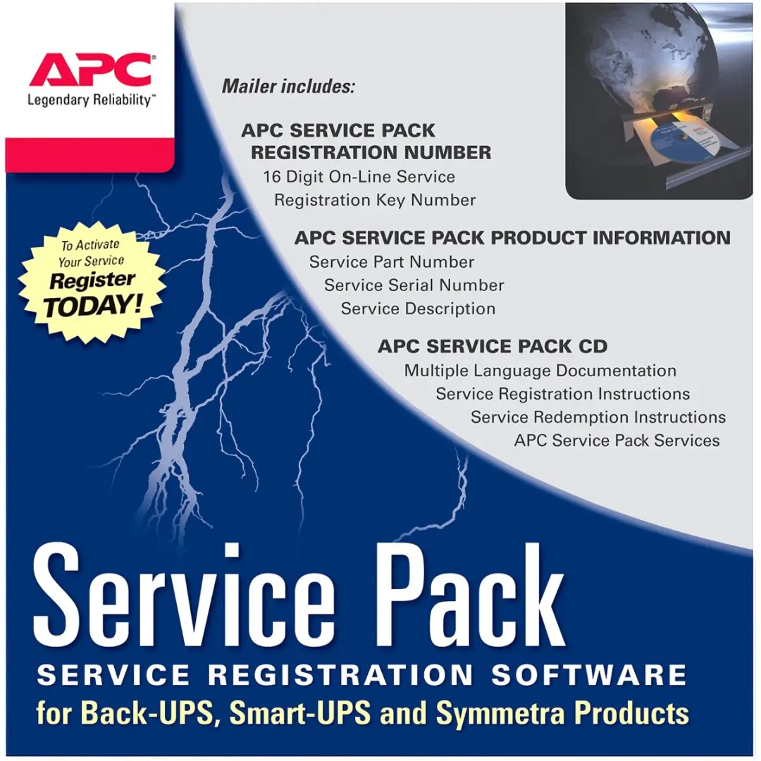 APC Service Pack-06 UPS Garantieverlenging 3 Jaar