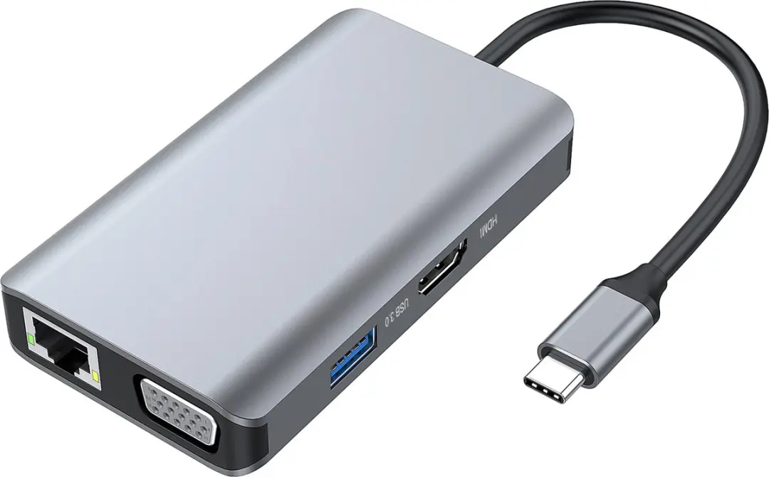 Conceptronic DONN21G Dockingstation - Grijs