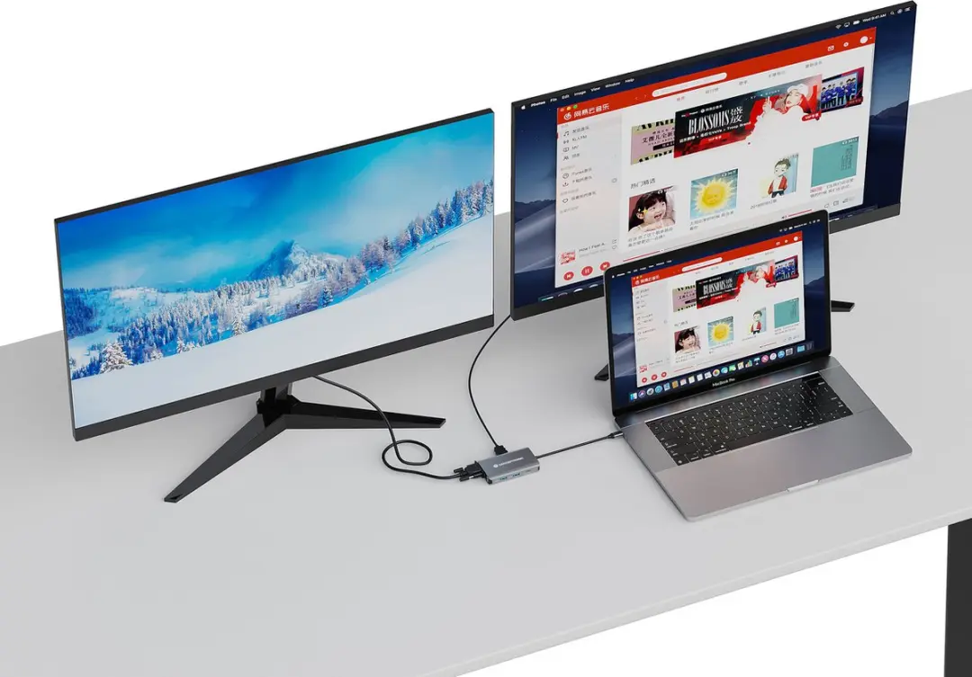 Conceptronic DONN21G Dockingstation - Grijs