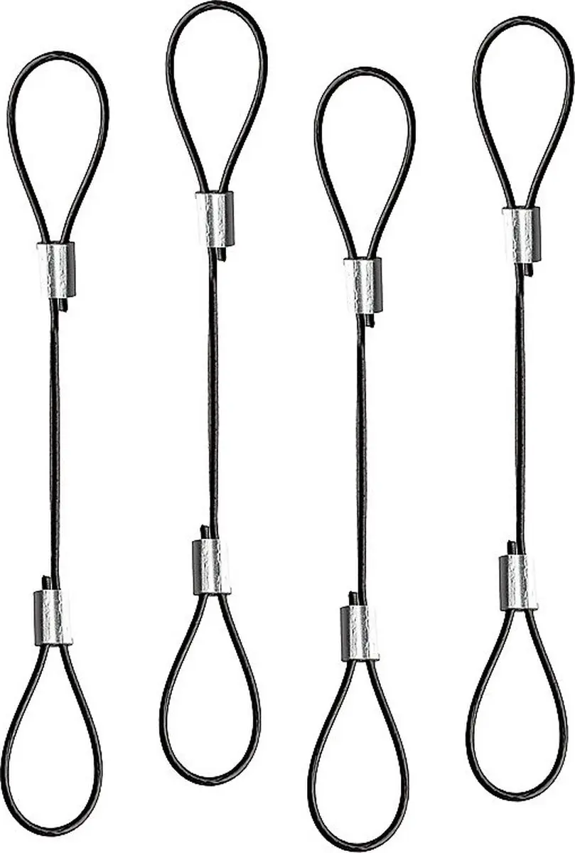 Lindy 40774 Kabelslot - 15cm - Zwart