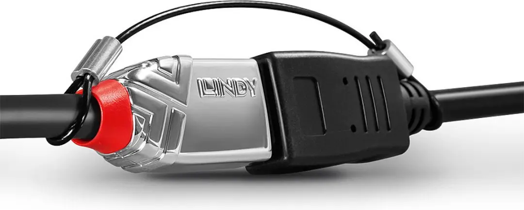Lindy 40774 Kabelslot - 15cm - Zwart