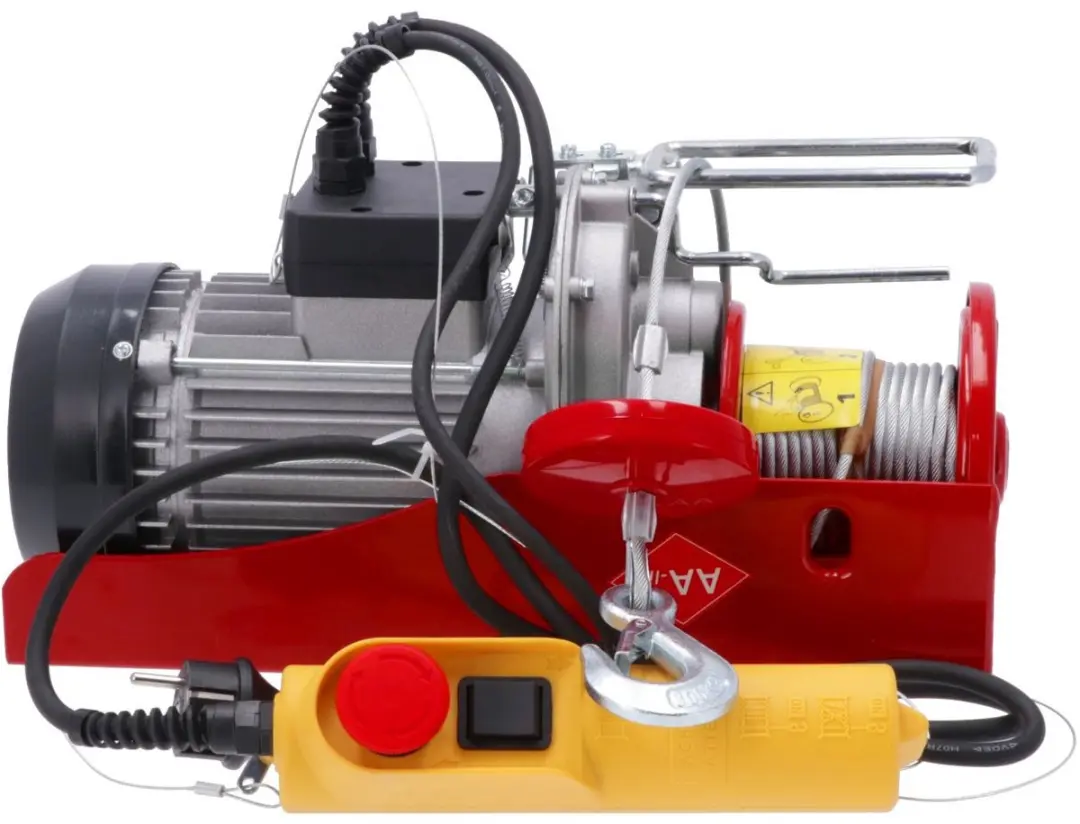 Airpress Elektrische Takel 300-600 Kg - Zilver/Rood/Zwart/Geel