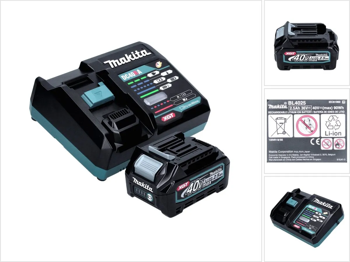 Makita Power Source Kit 40V max BL 4025 2,5Ah XGT