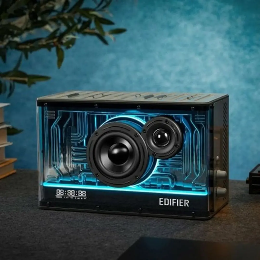 Edifier QD35 Bluetooth Speaker - 40W - Zwart - afbeelding 6 van 6