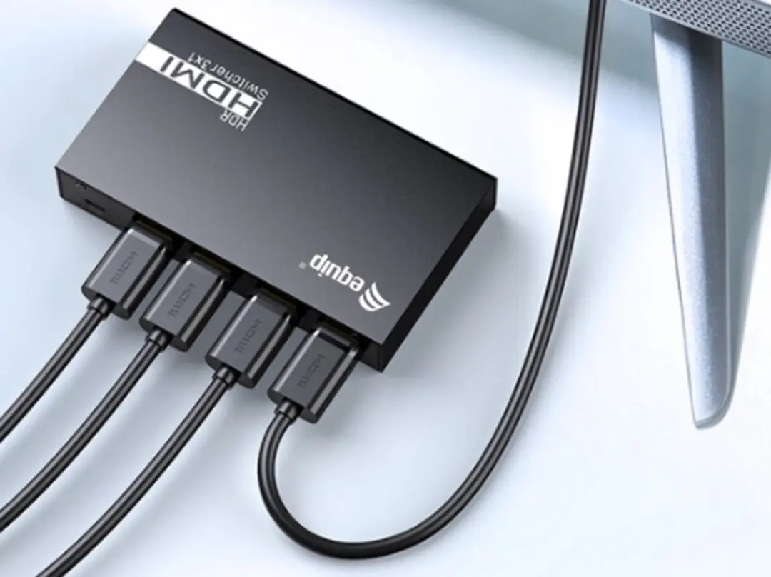 Equip 332725 HDMI Videoswitch - Zwart