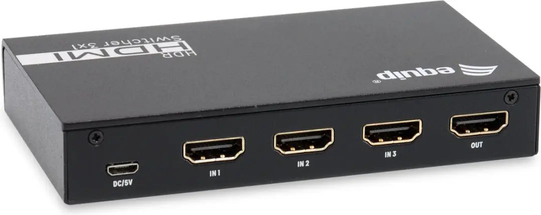 Equip 332725 HDMI Videoswitch - Zwart