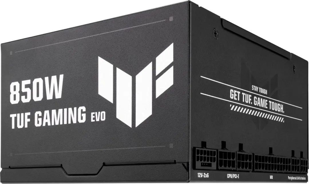 ASUS TUF Gaming ATX Voeding 850W - Modulair - 80 PLUS Gold - Zwart
