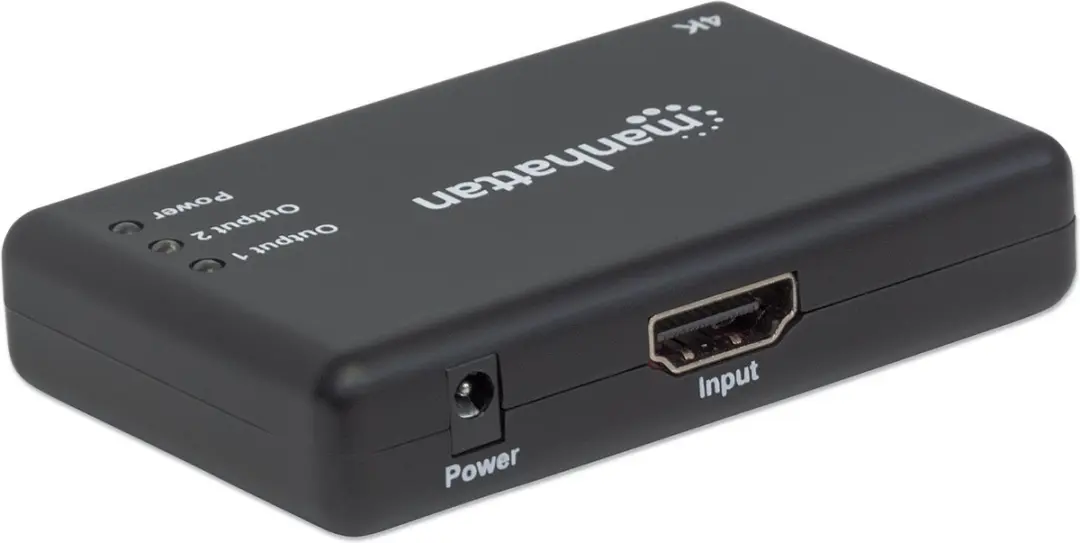 Manhattan 207669 HDMI-splitter 4K - Zwart